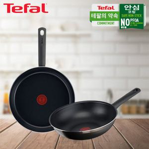 [테팔] 메이드 인 프랑스 프라이팬 28cm+ 에스프레소 멀티팬 28cm