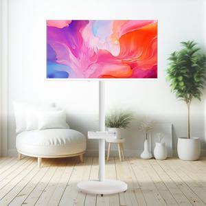 [써밋티비]32인치(81cm)화이트색상 A320ESW  QLED  구글 5.0  스마트 무빙  FHD TV  택배-자가설치