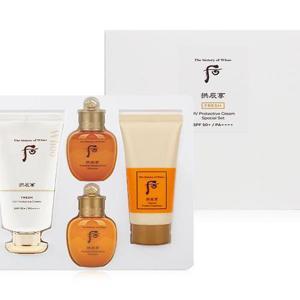 더후 공진향 진해윤 프레쉬 선크림 60ml 기획 세트 - 더 후 공진향 선크림