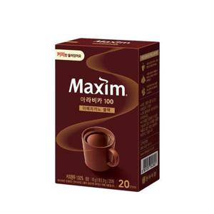 [맥심]동서 맥심 솔루블 아라비카 100 아메리카노 20T 블랙커피 (14540157)