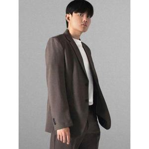 [빌리버스]남성 여름 비즈니스 캐주얼 심플 단색 싱글자켓 BIT238