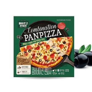 올반 콤비네이션 팬피자 373g x 3판