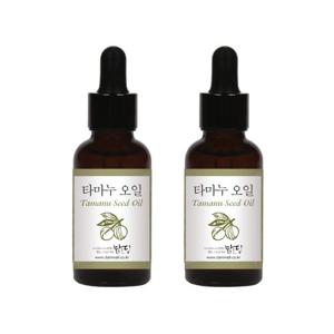 1+1 맑을담 유기농 비정제 프리미엄  타마누 오일 30ml