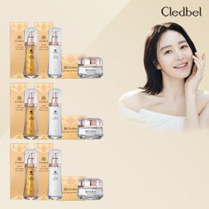 [2024 최신상]끌레드벨 럭셔리 골드 리프팅 기초세트 기본(3세트)