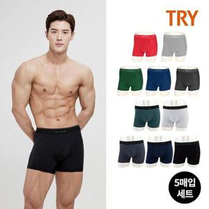 [TRY]남성 레이온/면스판 데일리 드로즈 5매