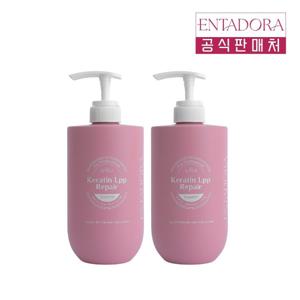 [엔타도라] 글라이신 샴푸 미용실 손상모 단백질 샴푸 750ml 2개