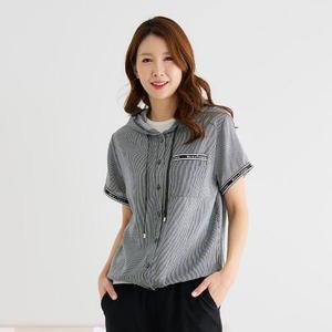 [~2XL] 여성 인견 후드 오픈 셔츠 택1