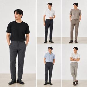 [남성 여름바지 모음전] 허리밴드 스판 바지 5종택1
