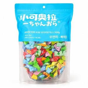 [웰빙창고] 샤오커오라 무설탕 12가지맛 믹스 500g
