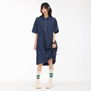 [체이스컬트]W 데님 원피스