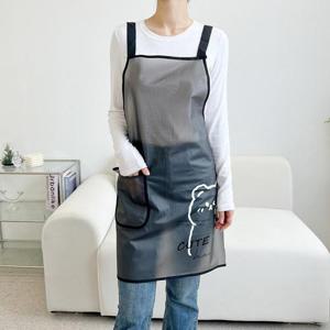 이솔홈 큐티 우레탄 방수 앞치마