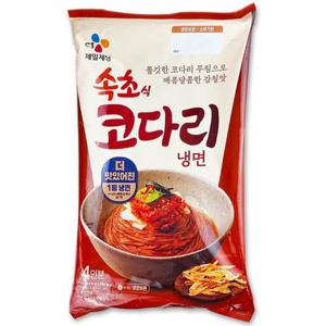 [해핑] 코스트코 CJ 속초식 코다리냉면 4인분 1068.8g 아이스박스 발송