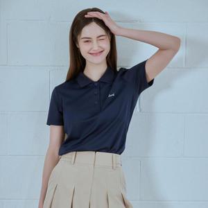 [르까프]PK 기능성 반팔티셔츠 여성 네이비