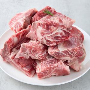 [푸른들] 국내산 한돈 돼지등뼈 3kg 감자탕용/찜용