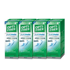 옵티프리 렌즈세척액 퓨어모이스트 300ml 4개
