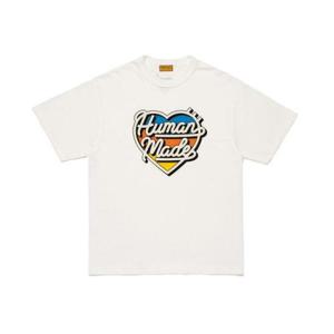 26SS 휴먼메이드 반팔 티셔츠 HM31TE005 WHITE DOM