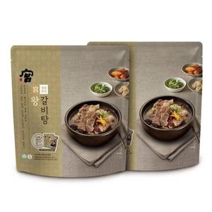 궁 왕갈비탕 1kg x 2 x 2팩 (총 4개)