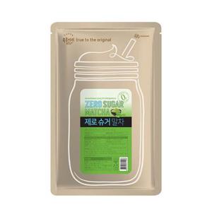 대상 복음자리 제로 슈거 말차 파우더 500g 가루 라떼