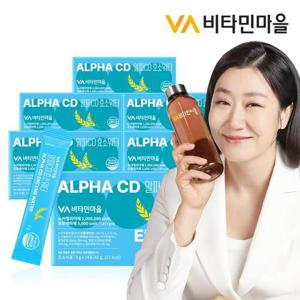 비타민마을 알파CD 효소워터 보리차맛 14포 x 6박스 (총84포)