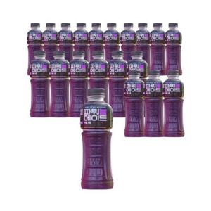 파워에이드 퍼플스톰 PET 600ml x20개 이온음료 스포츠음료