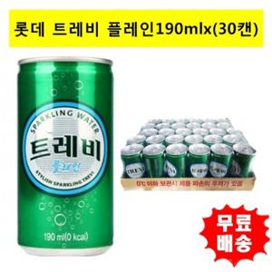 [롯데]트레비 플레인 190mlx(30캔)
