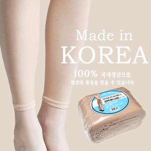 [제이코튼]여성용 국산 무발팬티스타킹 10P 학생스타킹 연살구 살구 무발  20D