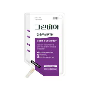 [정식품]그린비아 장솔루션 RTH 경관식 등장성 균형영양식 환자식 300mlx20포