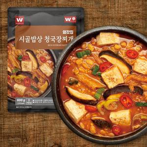[외갓집] 시골밥상 청국장찌개 600g X 5팩