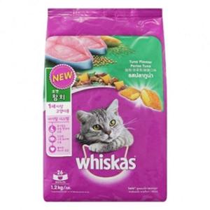 반려묘사료 위스카스 참치 어덜트 1.2kg 고양이 반려묘 성묘 사료