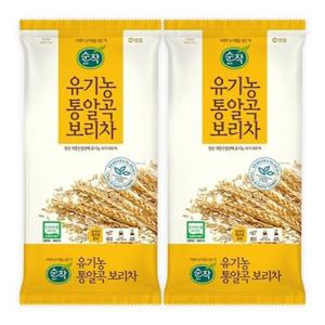 [샘표식품]샘표 순작 유기농 통알곡 보리차 1KG x 2개_15167150_587863