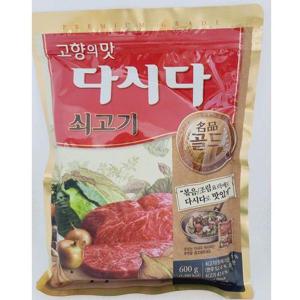 [CJ제일제당]다시다 명품골드 600g x2개