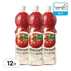 웅진식품 자연은 토마토 1.5L X 12개