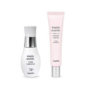매스티나 화이트 매스틱 코어 앰플 30ml + 토닝 크림 40ml