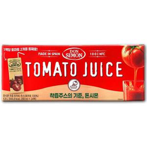 [코스트코] 돈시몬 100% 토마토 주스 4.8L(200ml x 24개) NFC 생착즙