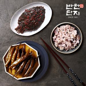 [반찬단지] 청양간장고추 1kg + 깻잎무침 1kg