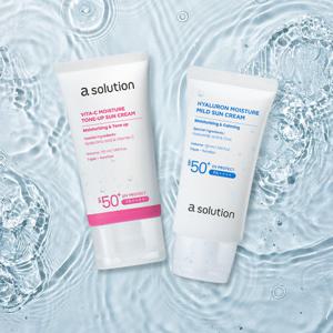 [2+2]에이솔루션 히알루론/ 비타C 선크림 50ml  SPF50+ PA++++