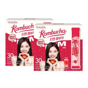 티젠 콤부차 자두 30스틱X2박스
