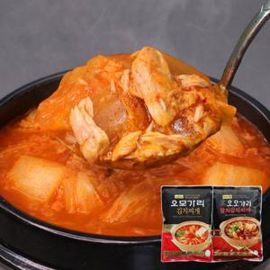 [마포맛집] 1994 오모가리 김치찌개 500g x 3팩(6인분) / 국내산 농협 묵은지찌개