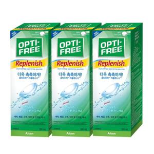옵티프리 렌즈세척액 리플레니시 420ml 3개