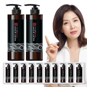[김소형헤밀레](시크릿특가)(1+1) 본초진액 탈모샴푸 500ml 2병+여행용10매