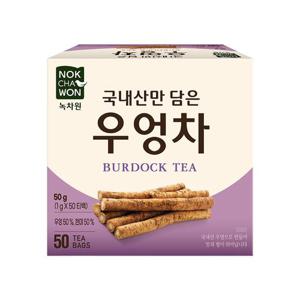 녹차원 국내산만 담은 우엉차 50티백