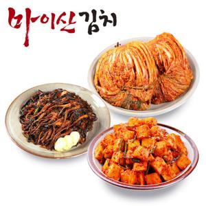 [한국농협김치] 전북 마이산김치 3종8호 포기김치3kg/고들빼기1kg/깍두기1kg