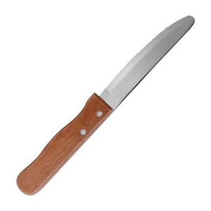 BUCK703 땡가격 SALE 원목 손잡이 나이프 빵칼 바베큐칼 바베큐나이프 주방칼 식칼 식도 과도 부엌칼