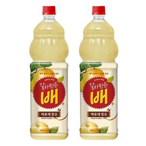 해태 갈아만든 배 1.5L X 2개 과채음료