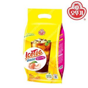 [오뚜기]오뚜기 아이스티 복숭아맛 70T/탕비실 음료 힐링타임 (12433845)