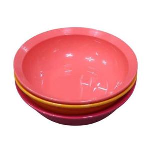 플라스틱접시 타파웨어 접시 캠핑 피크닉 플라스틱 미니 볼 원형 17.5cm 3p