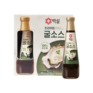 코스트코 백설 프리미엄 굴소스 350Gx3