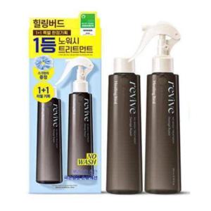 힐링버드 리바이브 노워시 트리트먼트 데미지리페어 200ml + 리필 200ml