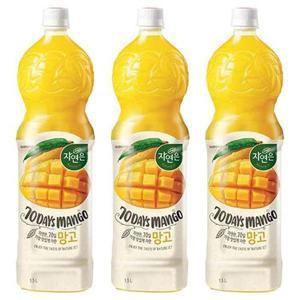 웅진 자연은 망고 주스 1.5L x  12PET