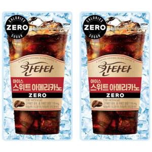 롯데 칸타타 아이스 스위트아메리카노 제로 230ml x  20팩